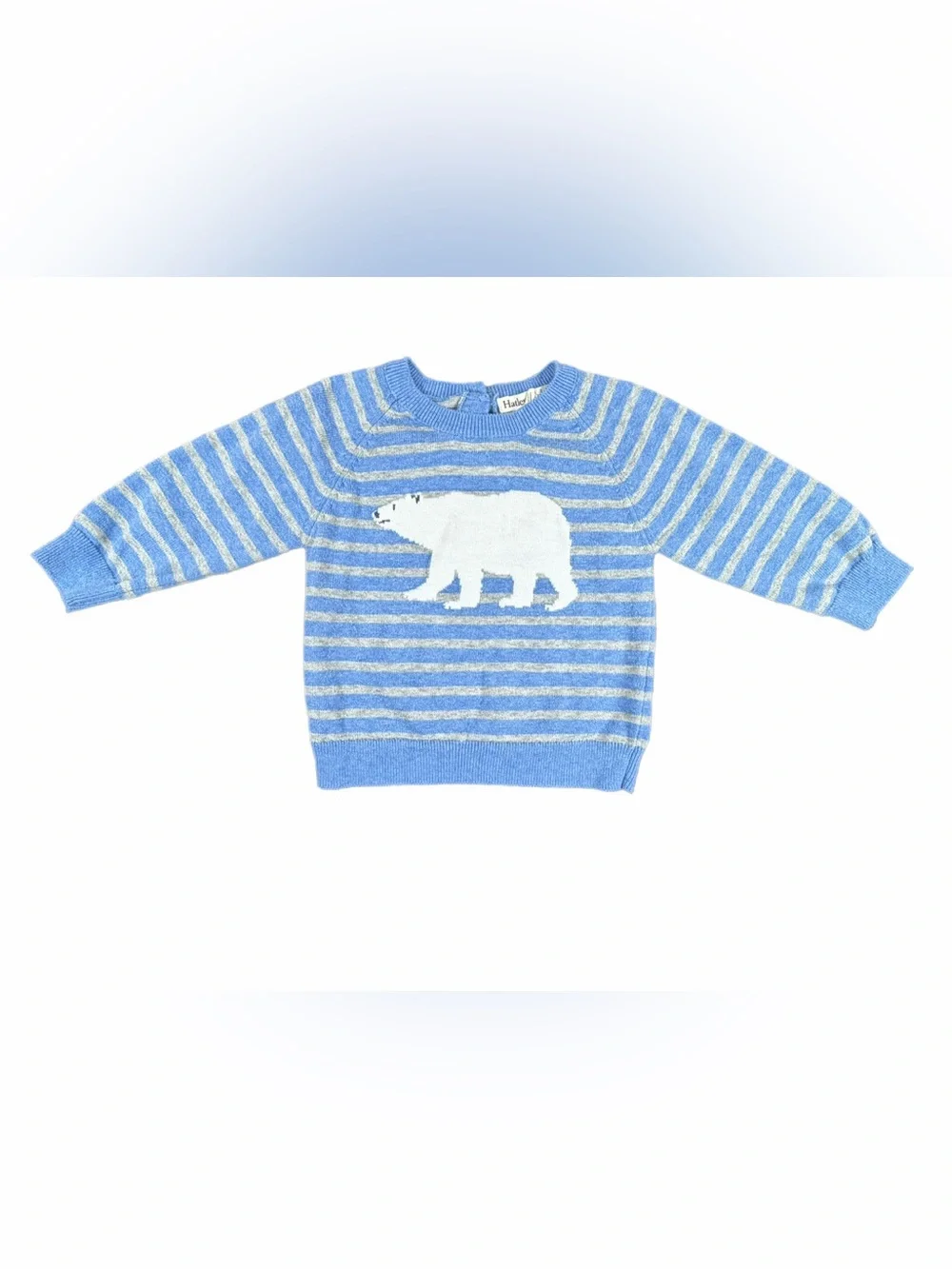 HATLEY BABY Intarsia Polar Bear Sweater and Pants Set - 9-12M